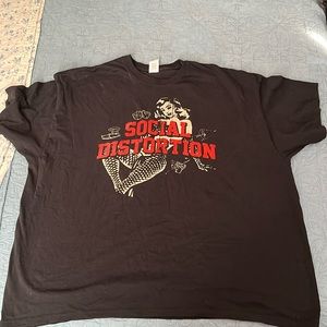 Social Distortion band T-shirt XXL